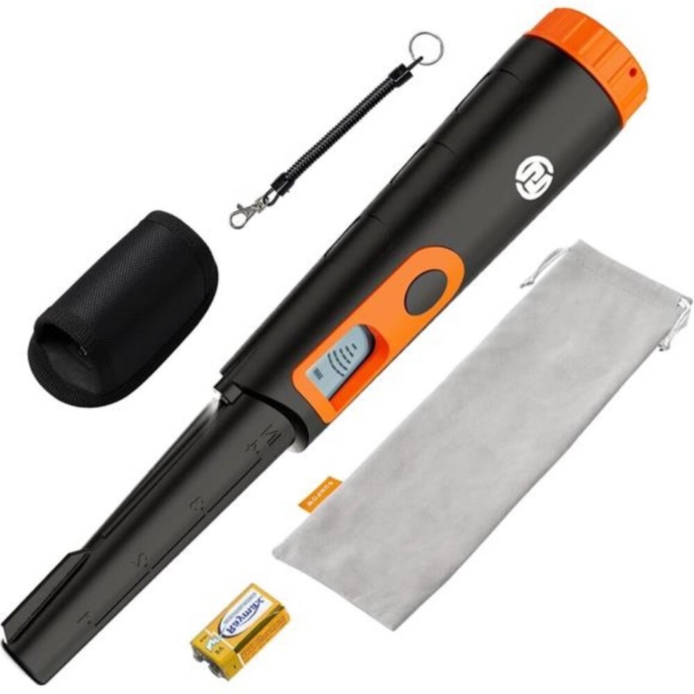 Metal Detector Pinpointer for Adults & Kids, Fully Waterproof